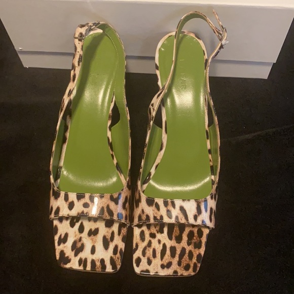 By Far Lopez animal print sling backs Size 39 - Picture 5 of 8